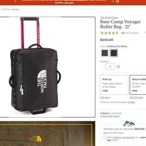 North Face Voyager Roller 21"